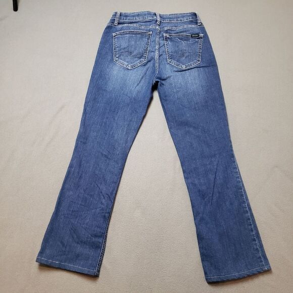 Authentic by Silver Jeans The Curvy High Rise Bootcut Jean Size 8 - Picture 2 of 12